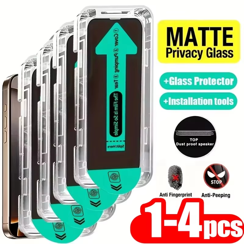 Matte Anti Glare Screen Protector - 1-4 SZT. Matowe Szkło Hartowane Ochronne