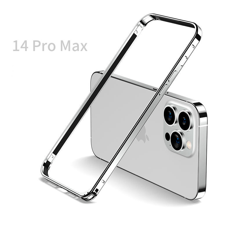 Metal Bumper Aluminum Frame Case - Ultracienka aluminiowa metalowa ramka z twardej