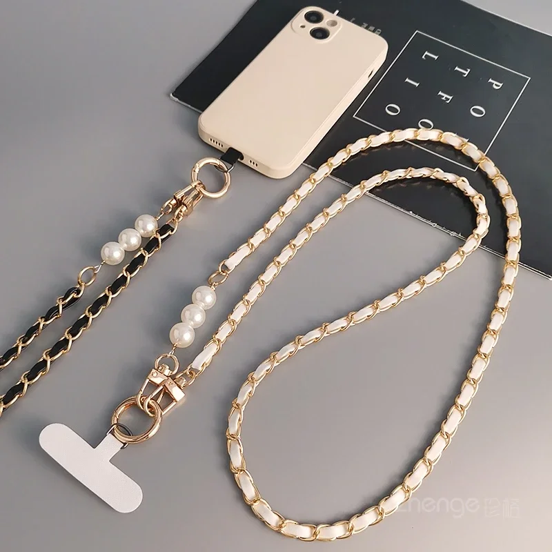 Crossbody Lanyard Neck Strap Case - Smycz na telefon komórkowy damska długa
