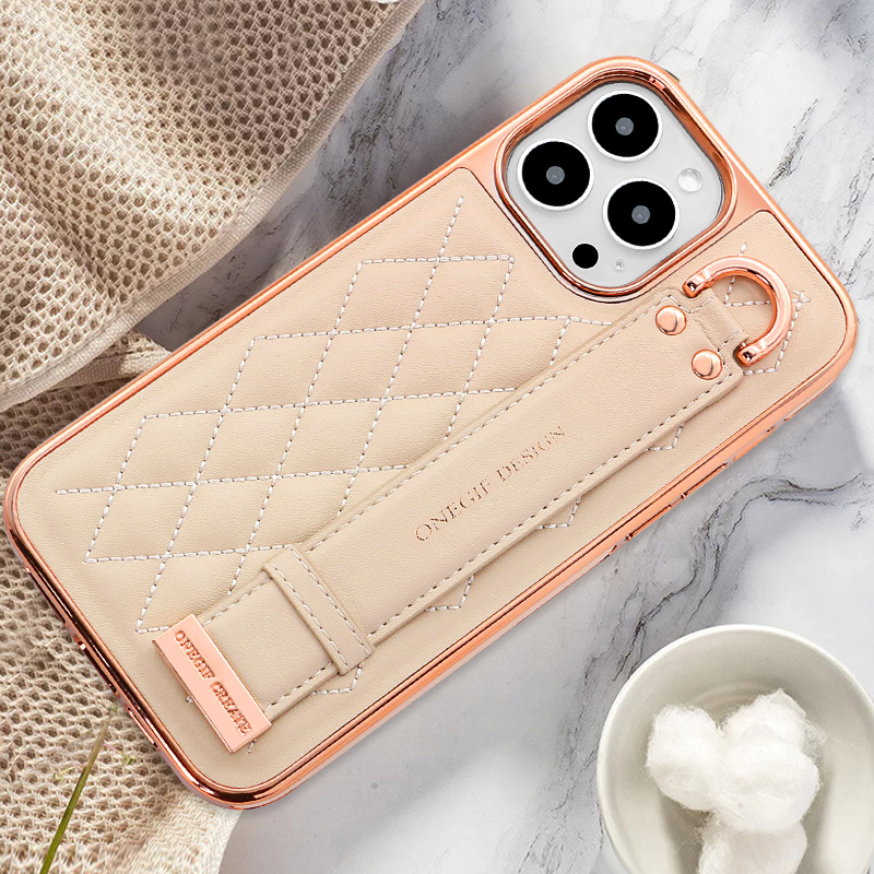 Leather Wallet Card Holder Phone Cover - Modny luksusowy futerał na telefon z
