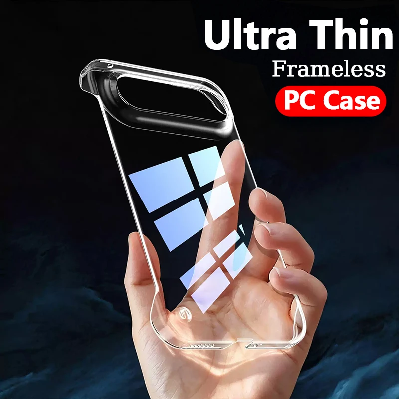 Ultra Thin Frameless Phone Cover - Bardzo cienkie, przezroczyste etui bez ramki