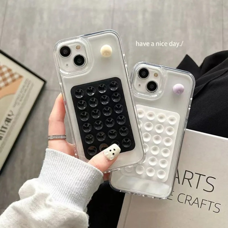 Phone Cases - Silikonowa podkładka z przyssawką do mocowania