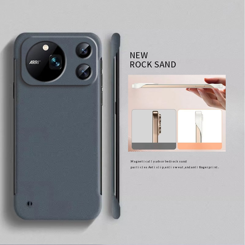 Ultra Thin Frameless Phone Cover - Etui Sandstone bez ramki do Huawei