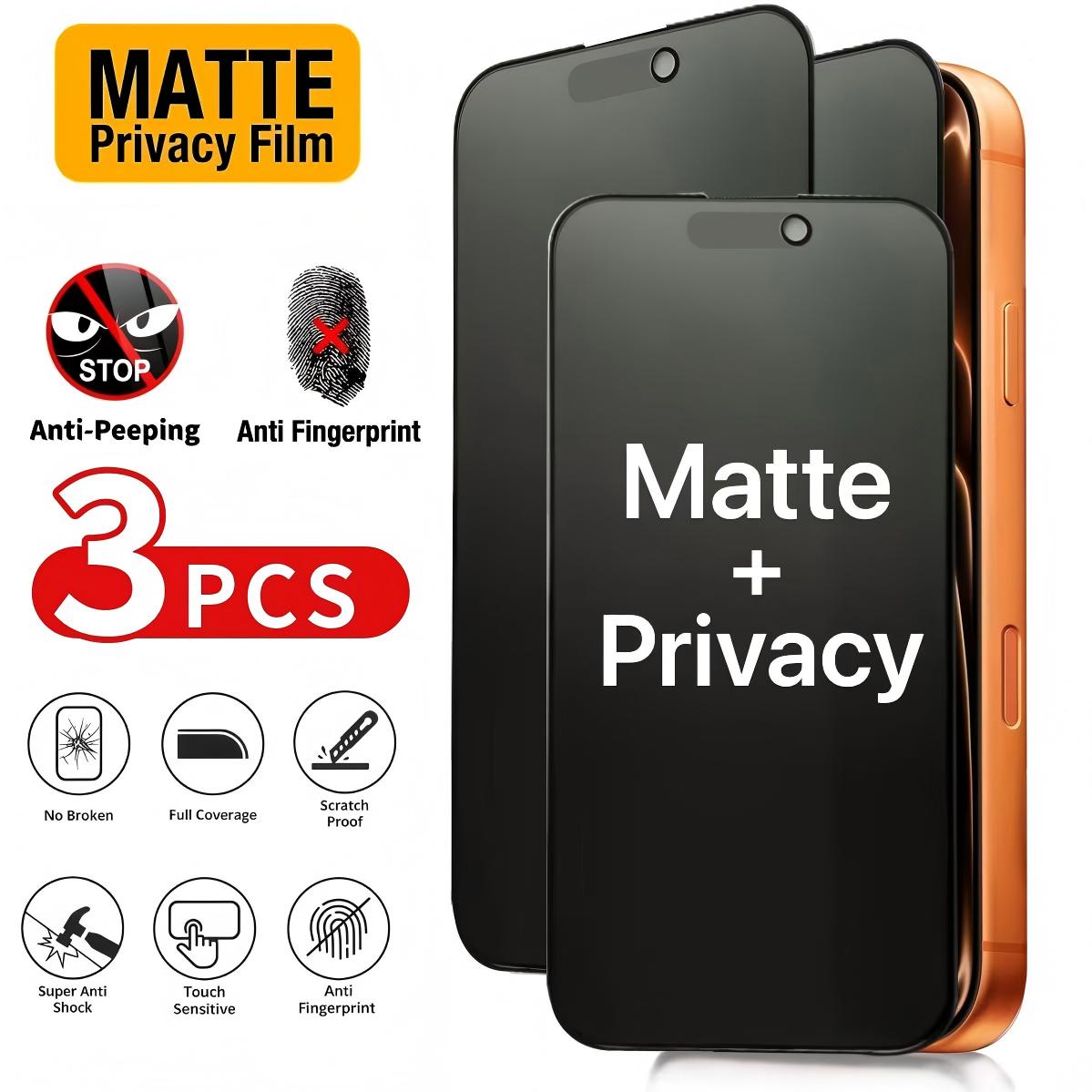 Matte Anti Glare Screen Protector - 3 sztuki matowej folii ochronnej na