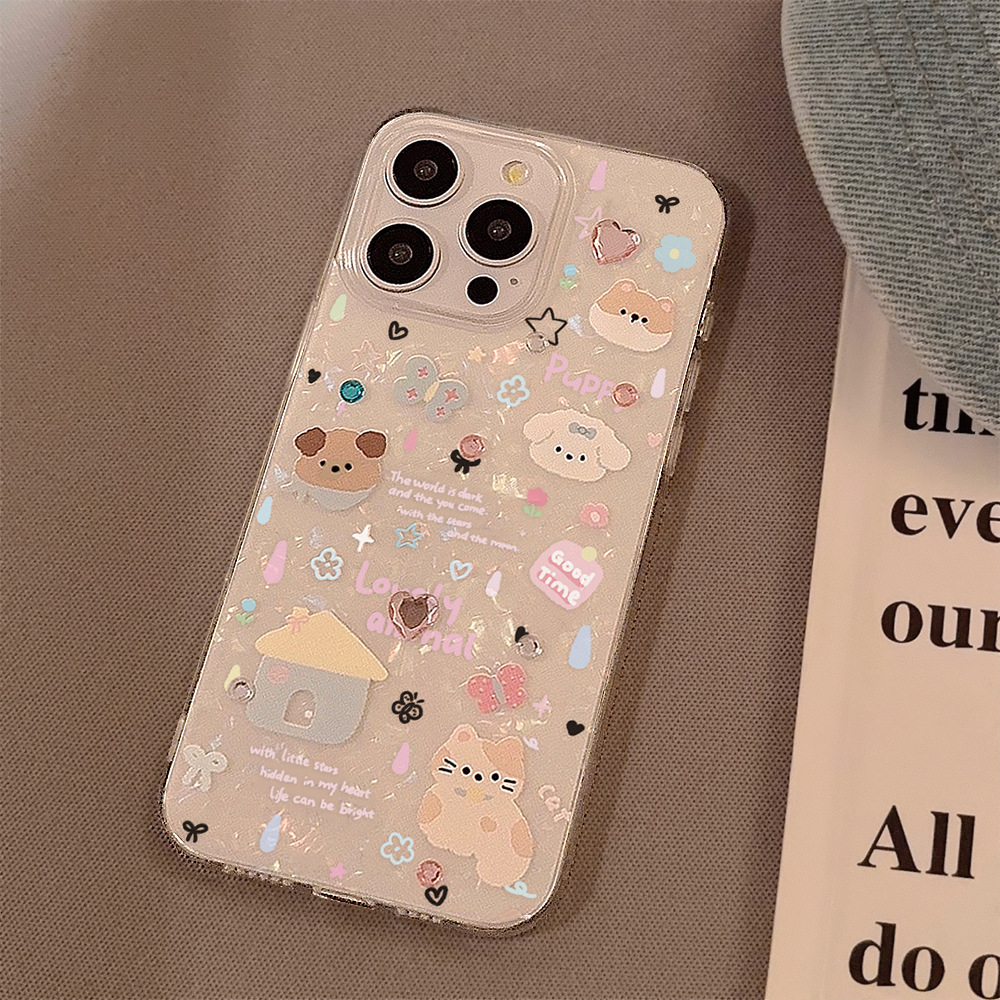 Etui na telefon Cute Cartoon P – Clear Shockproof Bumper Case recenzja i cena