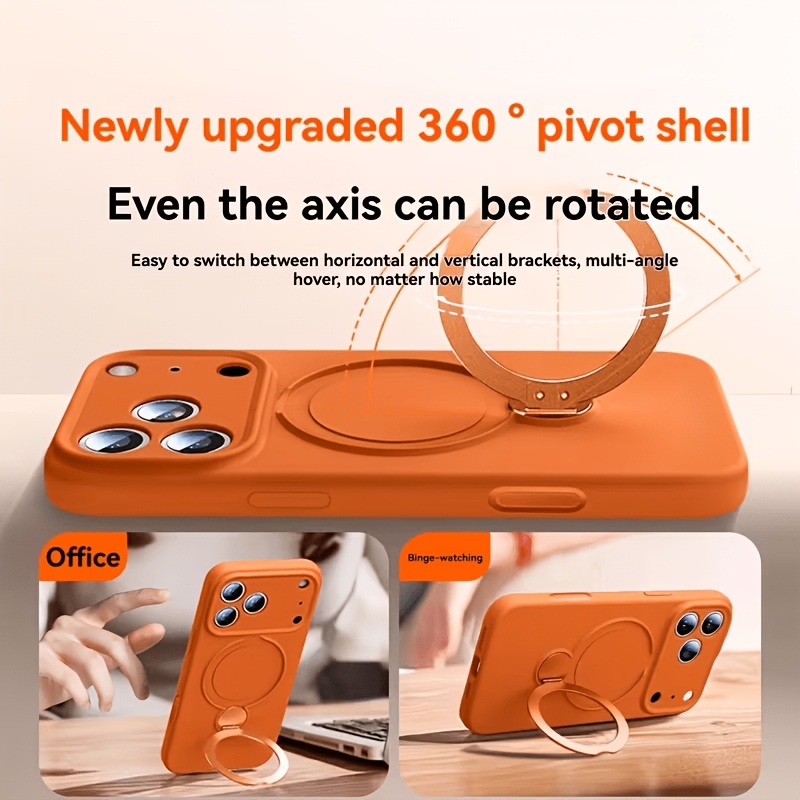 Magnetyczny stojak 360°, płynn – Liquid Silicone Magnetic Phone Case recenzja i cena