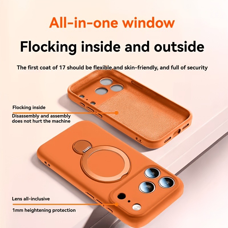 Magnetyczny stojak 360°, płynn – Liquid Silicone Magnetic Phone Case recenzja i cena