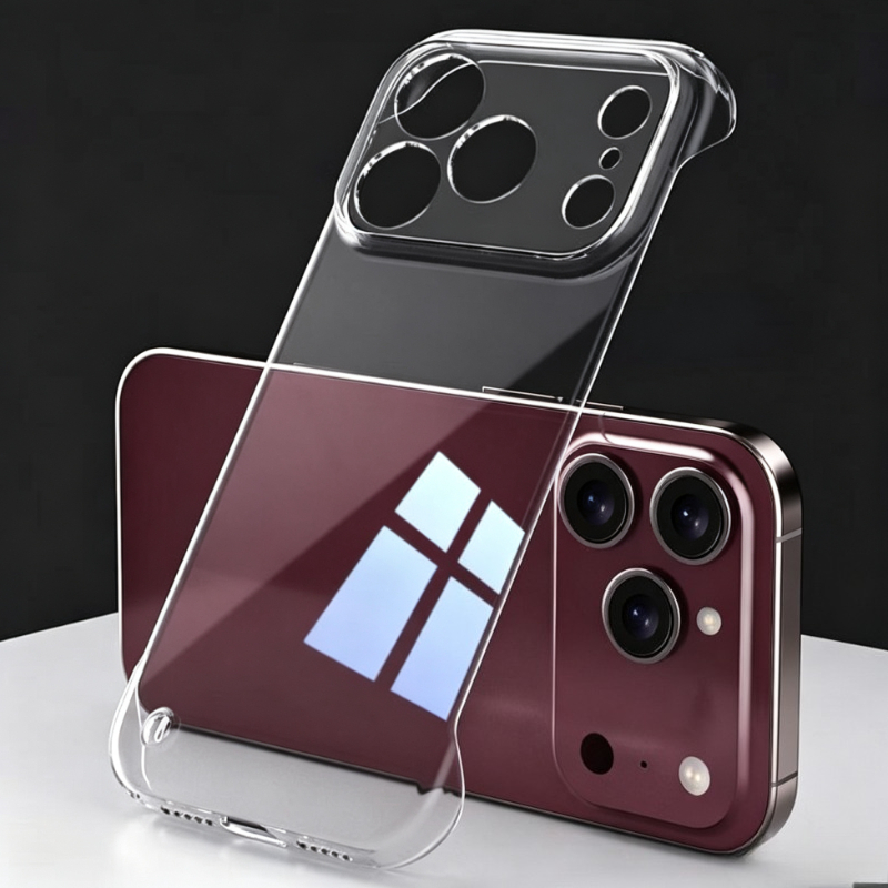 Bardzo cienkie, przezroczyste, – Ultra Thin Frameless Phone Cover recenzja i cena