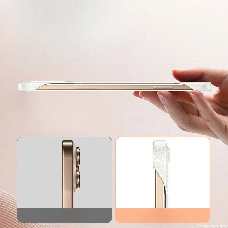 Etui Sandstone bez ramki do Hu – Ultra Thin Frameless Phone Cover recenzja i cena