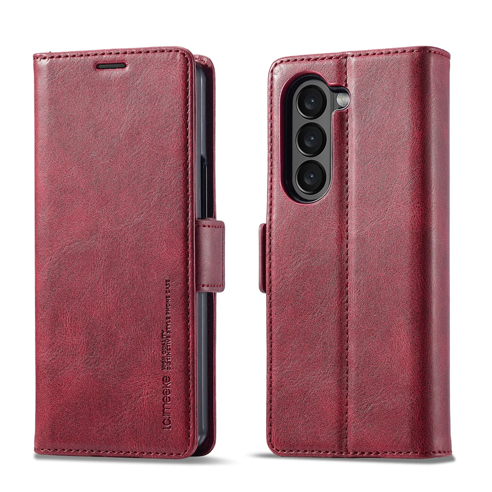 Skórzane etui na telefon Samsu – Leather Wallet Card Holder Phone Cover recenzja i cena