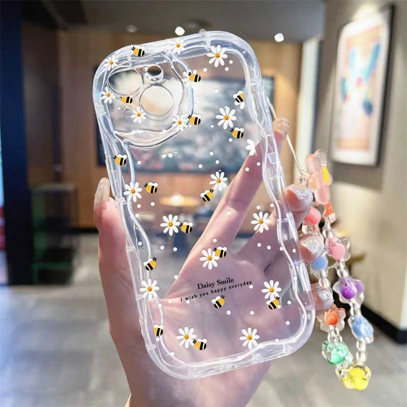 Etui na rękawie z motywem słod – Cute Cartoon Wrist Strap Silicone Case recenzja i cena