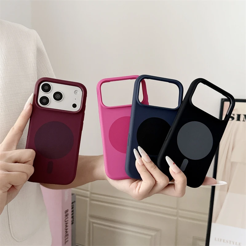 Płynne silikonowe etui magnety – Liquid Silicone Magnetic Phone Case recenzja i cena