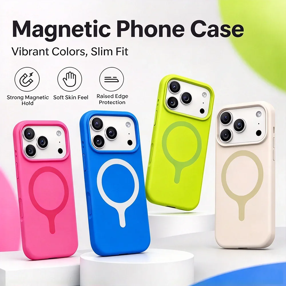 HANNUO – magnetyczne etui na t – Liquid Silicone Magnetic Phone Case recenzja i cena