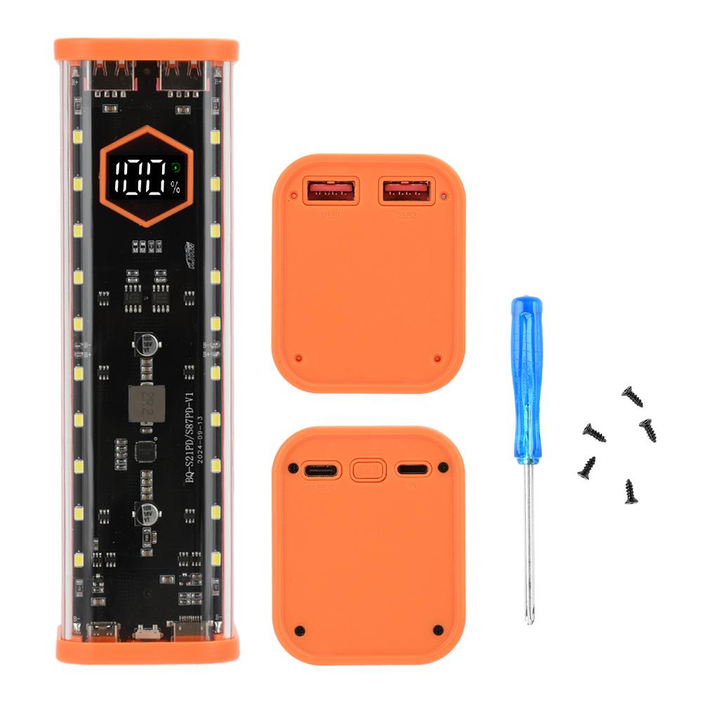 Obudowa na baterie 8*21700, sz – Power Banks recenzja i cena